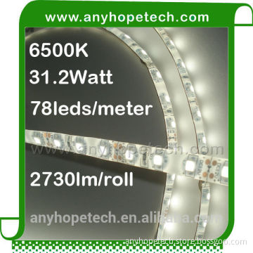 High Precise 78ledm 6.24W per meter IP65 led lighted ribbon garland